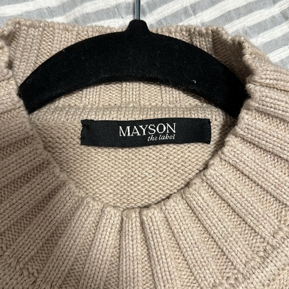MAYSON the Label Cotton Cashmere Crew Neck XS - Picture 8 of 10